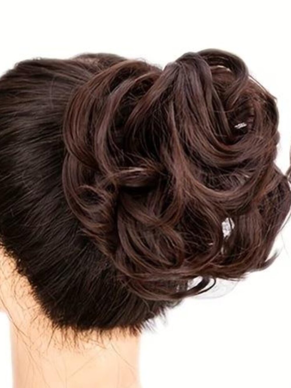 CLIP ON BUN in Light Brown